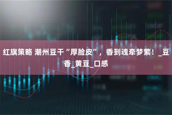 红旗策略 潮州豆干“厚脸皮”，香到魂牵梦萦！_豆香_黄豆_口感